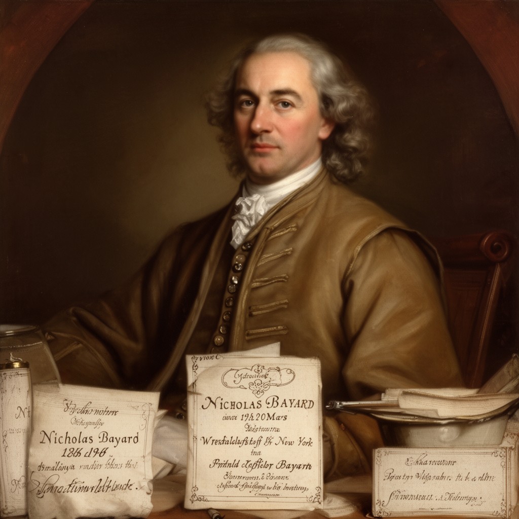 AI-generated illustration of Nicholas Bayard