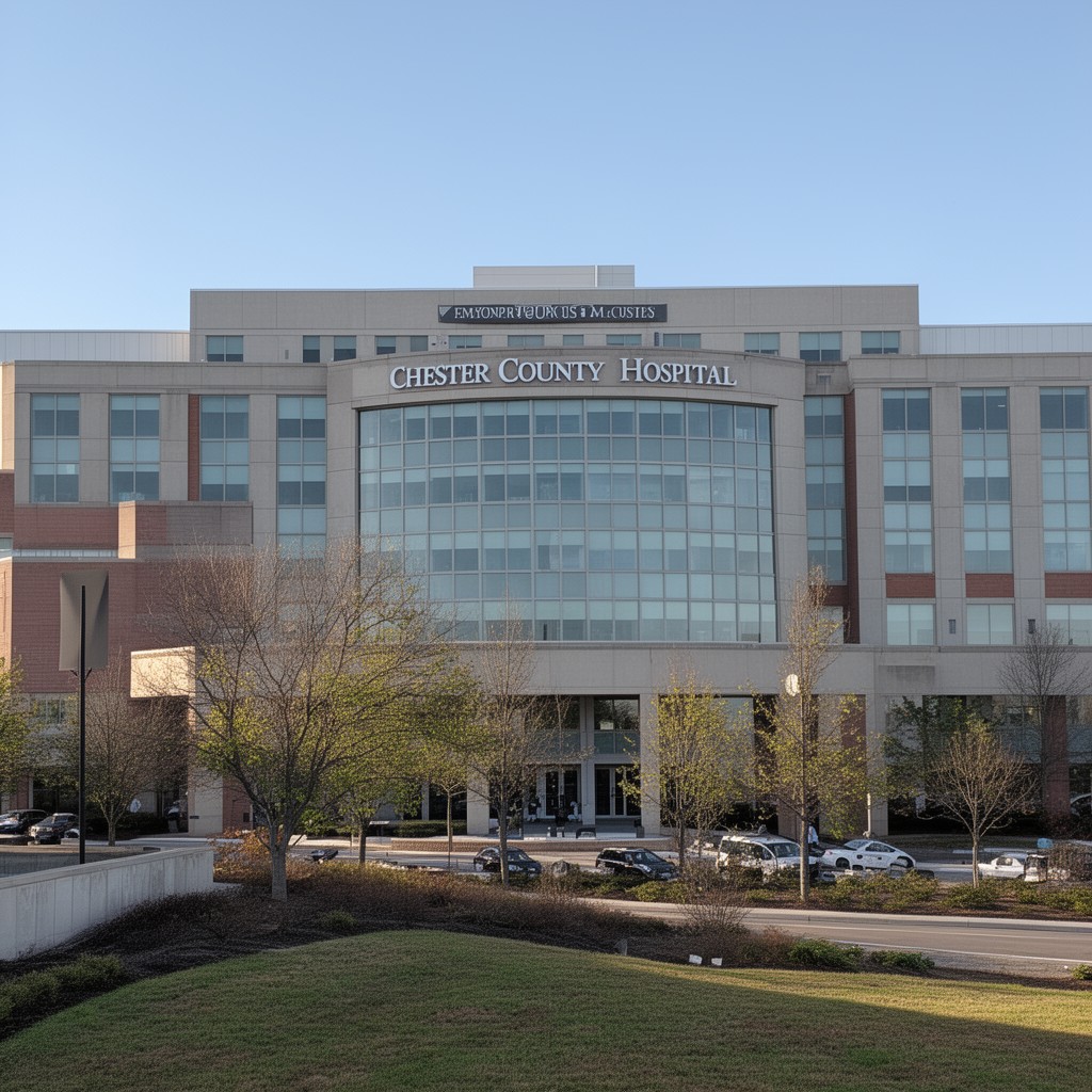 AI-generated illustration of Chester County Hospital