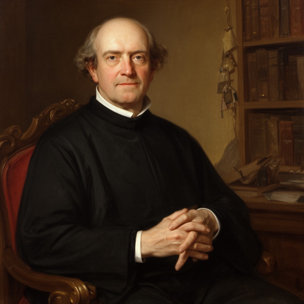 AI-generated illustration of Christopher Wren Sr.