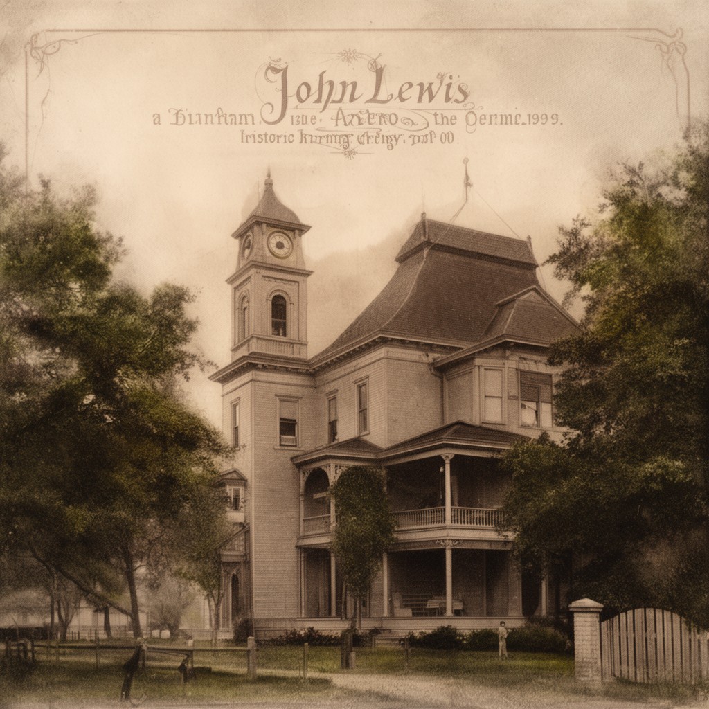 AI-generated illustration of John Lewis