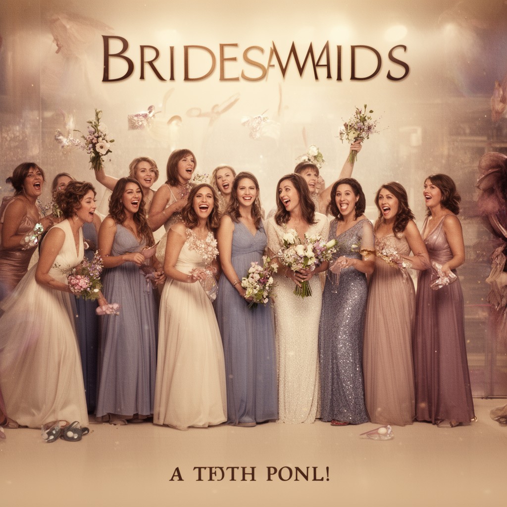 AI-generated illustration of Bridesmaids