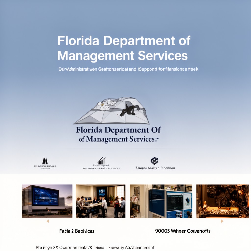 AI-generated illustration of Florida Department of Management Services
