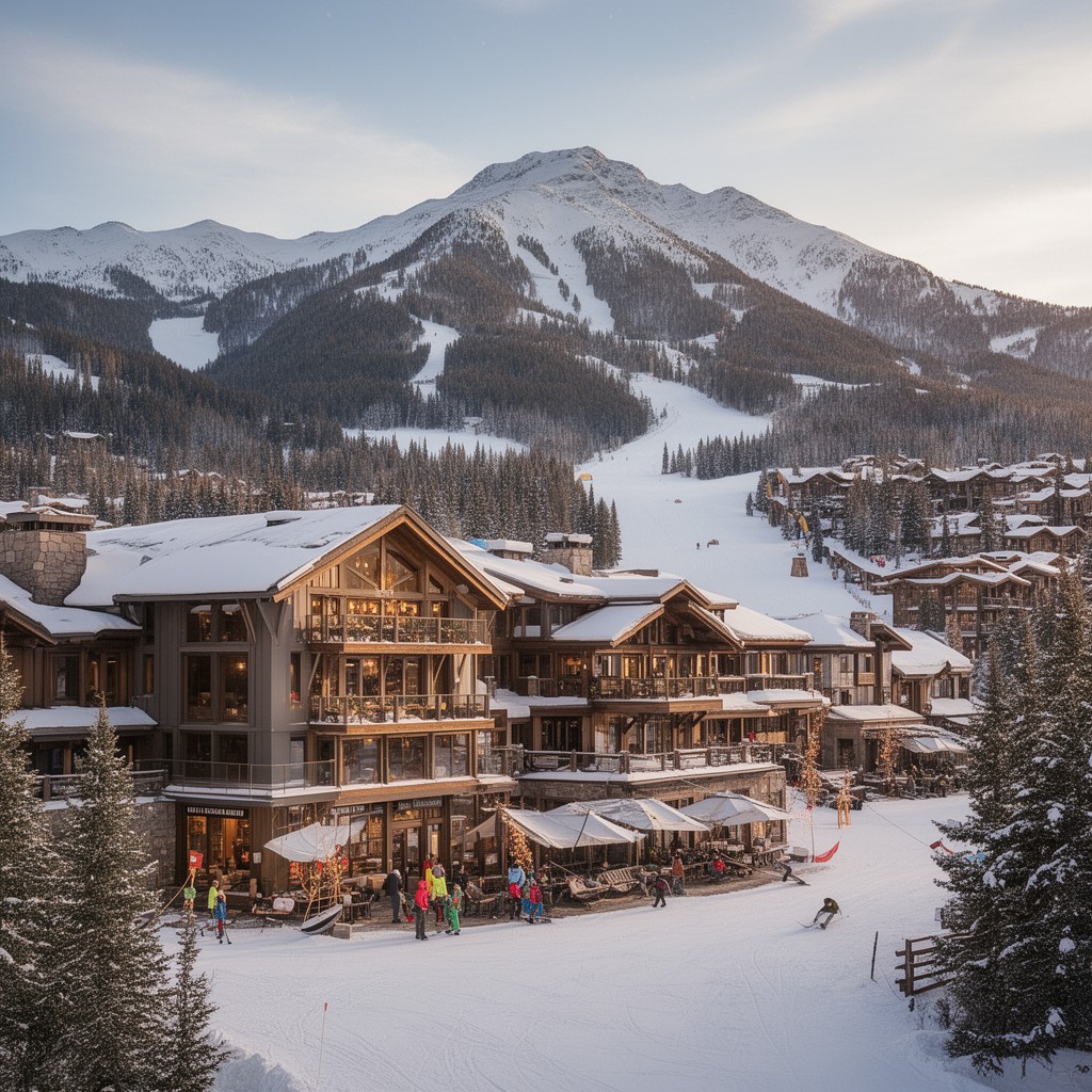 AI-generated illustration of Beaver Creek Resort