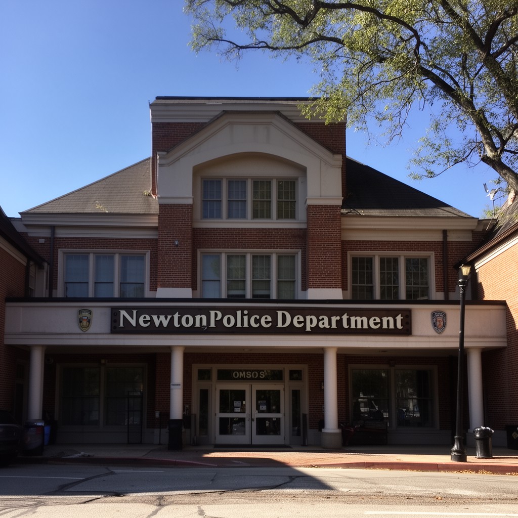 AI-generated illustration of Newton Police Department