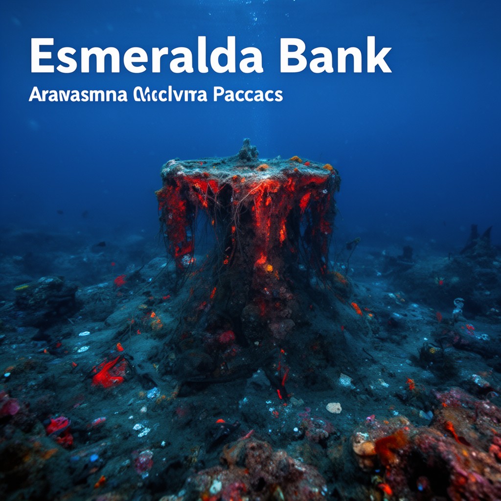 AI-generated illustration of Esmeralda Bank