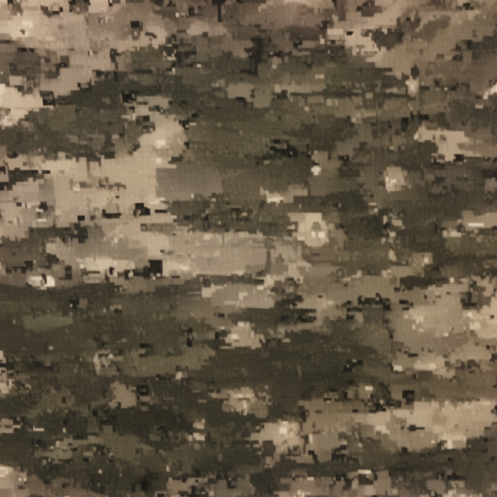 AI-generated illustration of Universal Camouflage Pattern