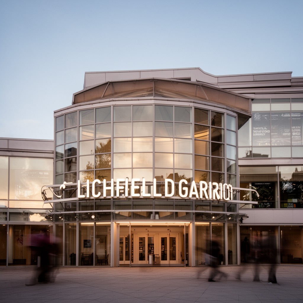 AI-generated illustration of Lichfield Garrick Theatre