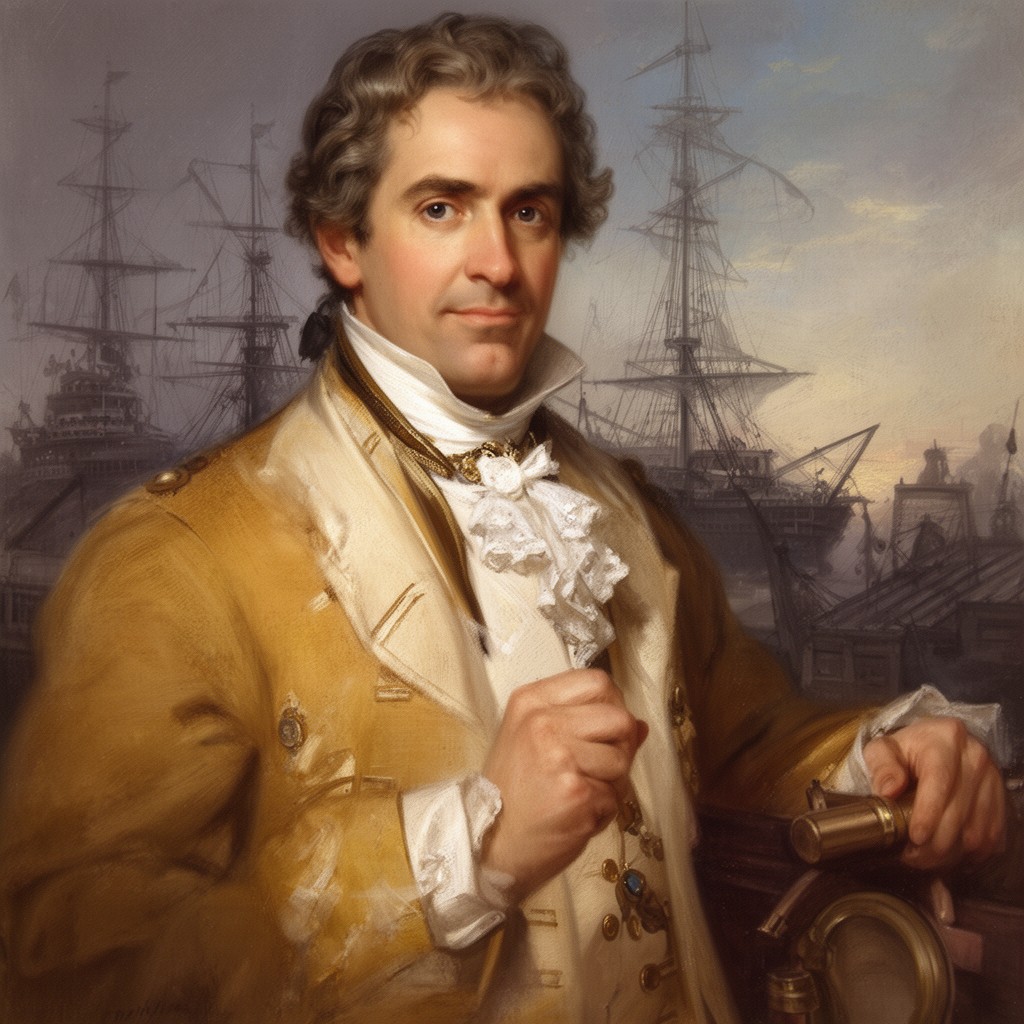 AI-generated illustration of Samuel Cornish