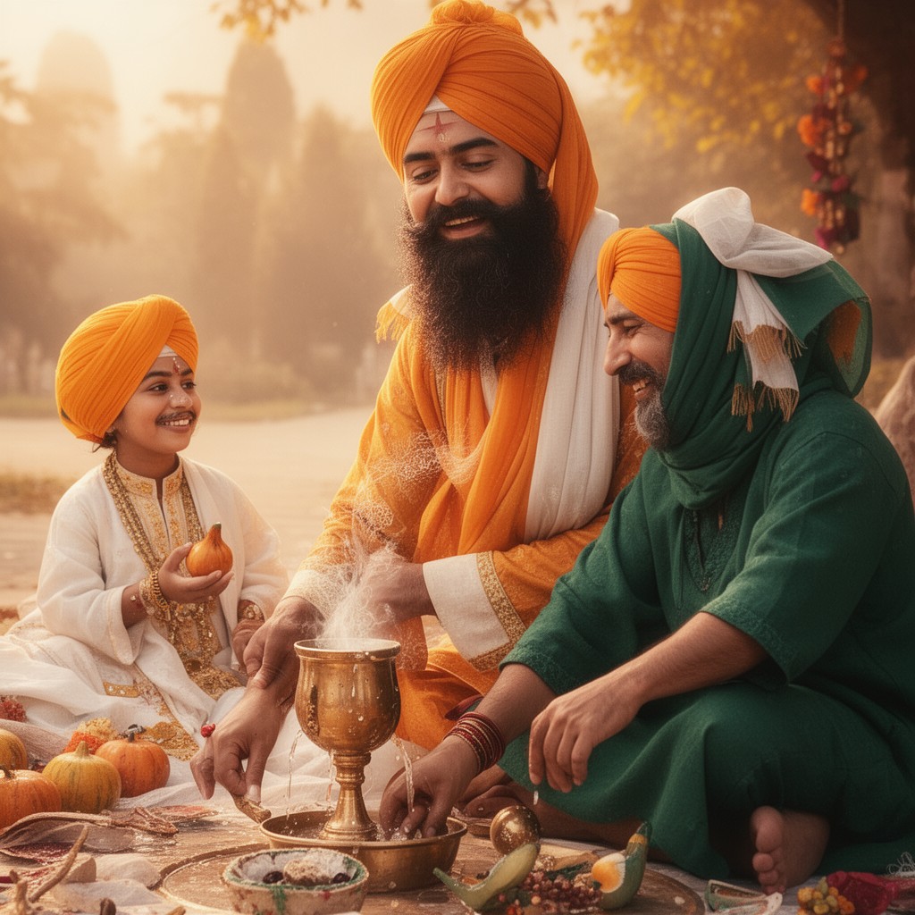 AI-generated illustration of Amrit Sanchar
