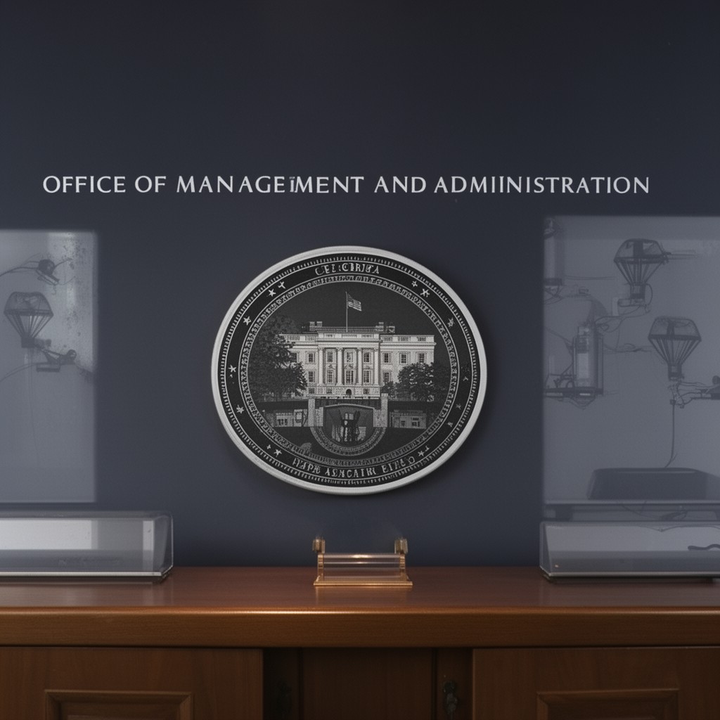 AI-generated illustration of Office of Management and Administration