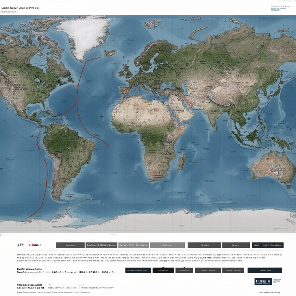 AI-generated illustration of Pacific Ocean Areas
