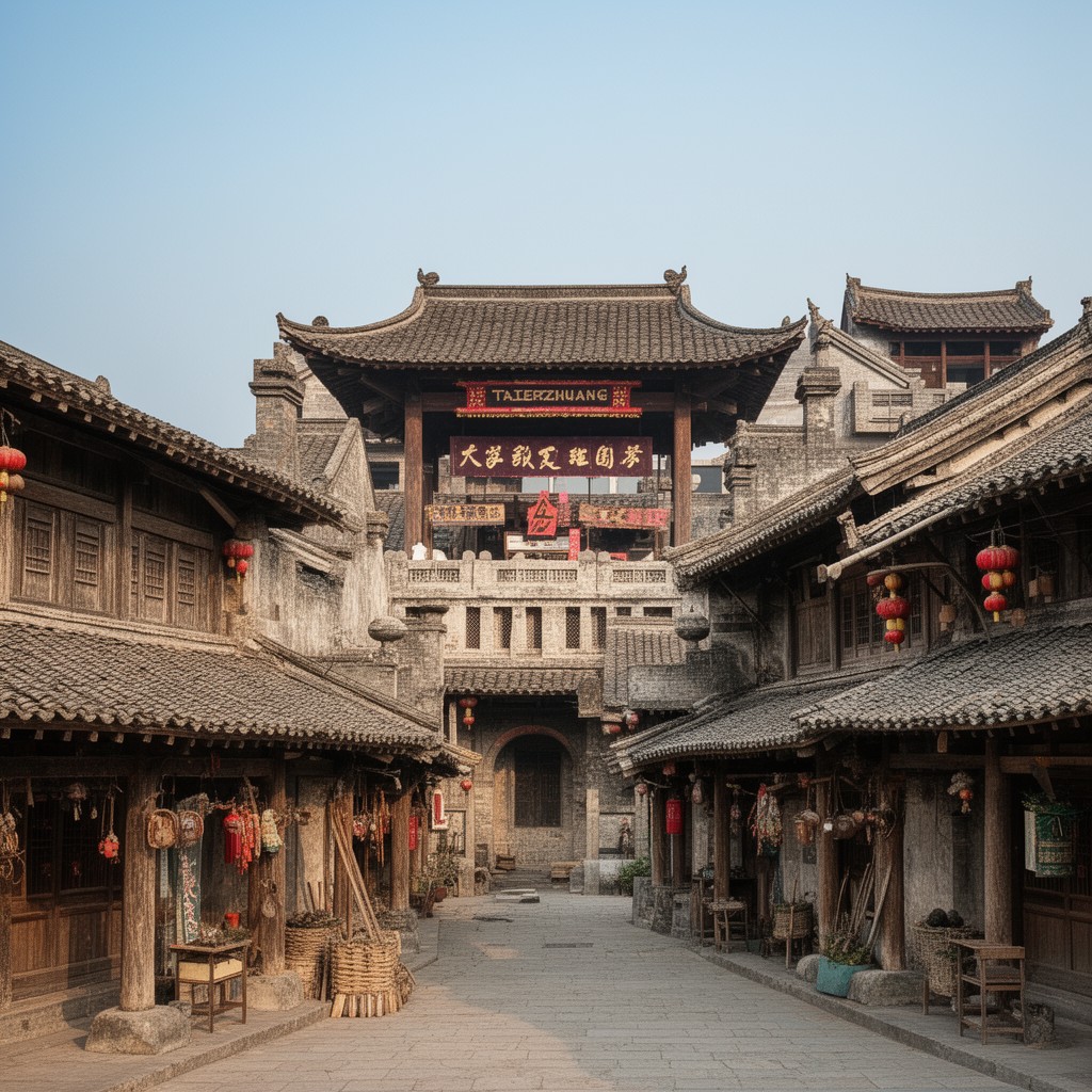 AI-generated illustration of Taierzhuang
