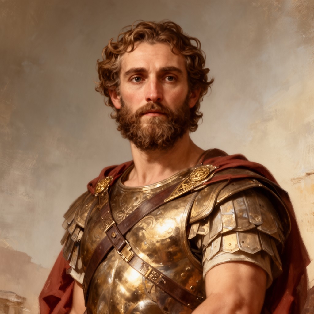 AI-generated illustration of Sextus Julius Severus