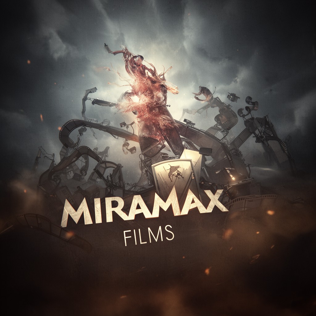 AI-generated illustration of Miramax Films