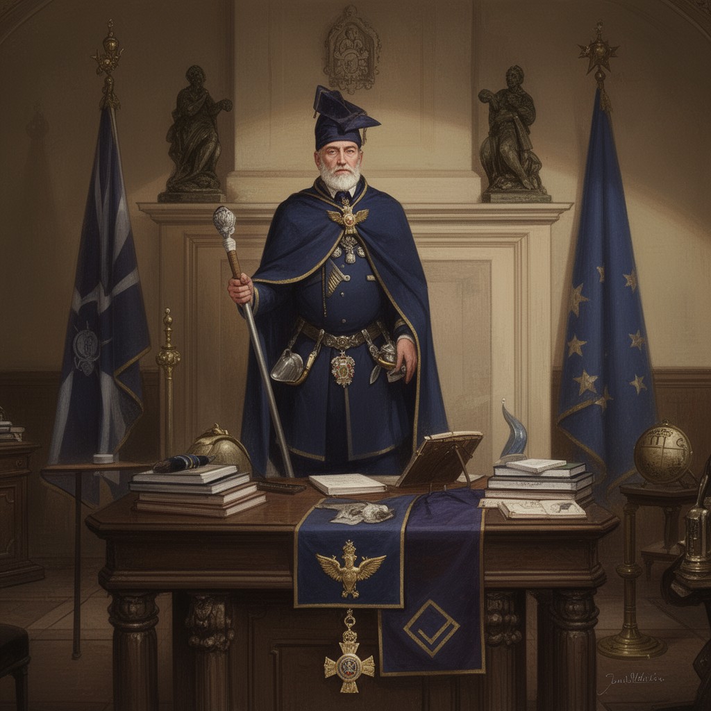 AI-generated illustration of Honorary Knight Grand Cross of the Order of St Michael and St George