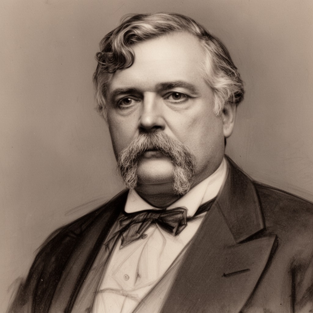 AI-generated illustration of John Peter Altgeld