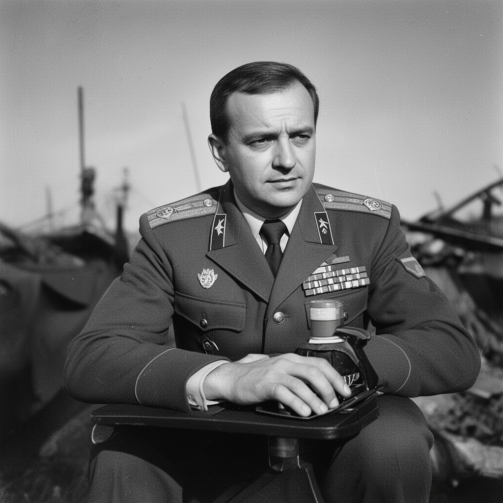 AI-generated illustration of Nikolai Vatutin