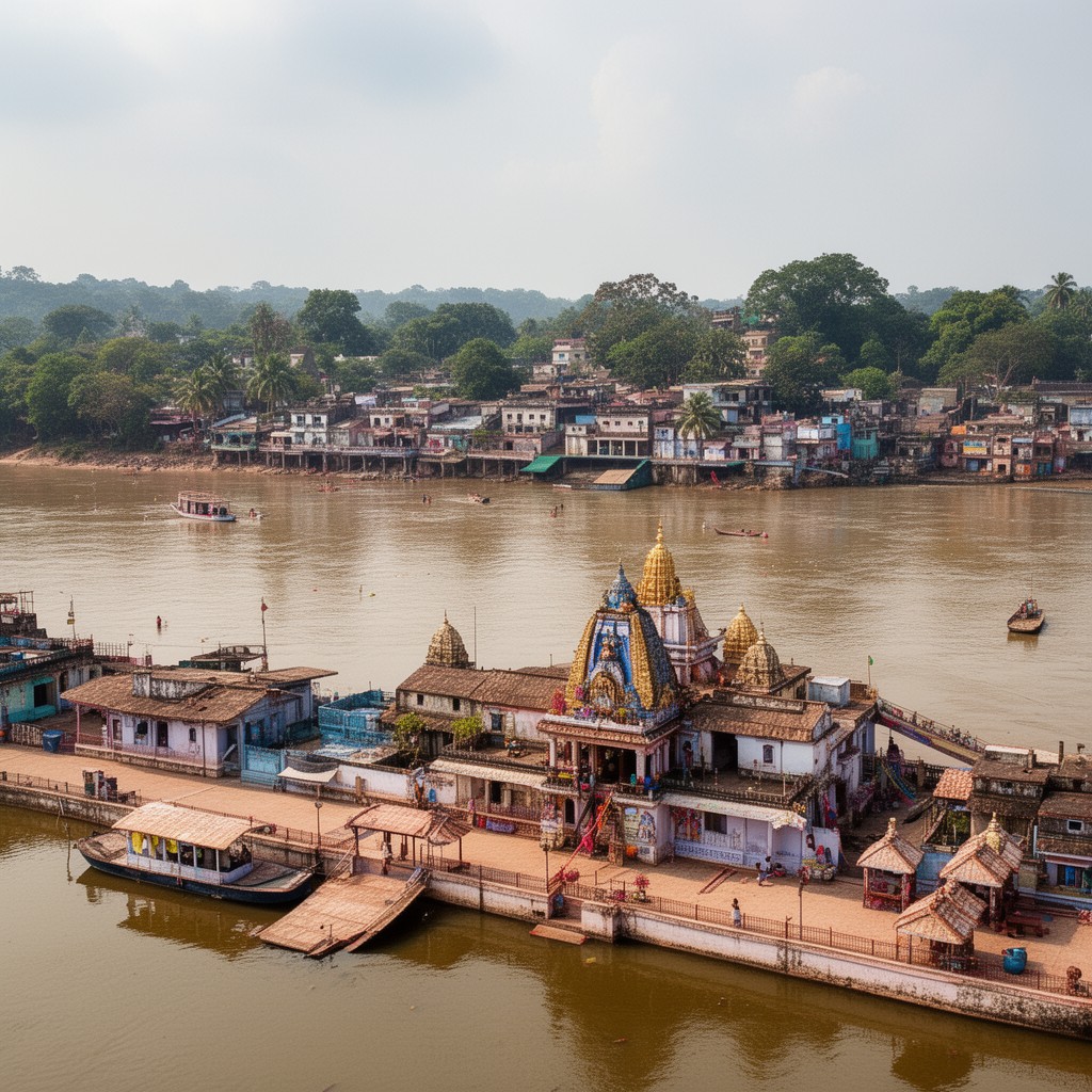 AI-generated illustration of Bhadrachalam