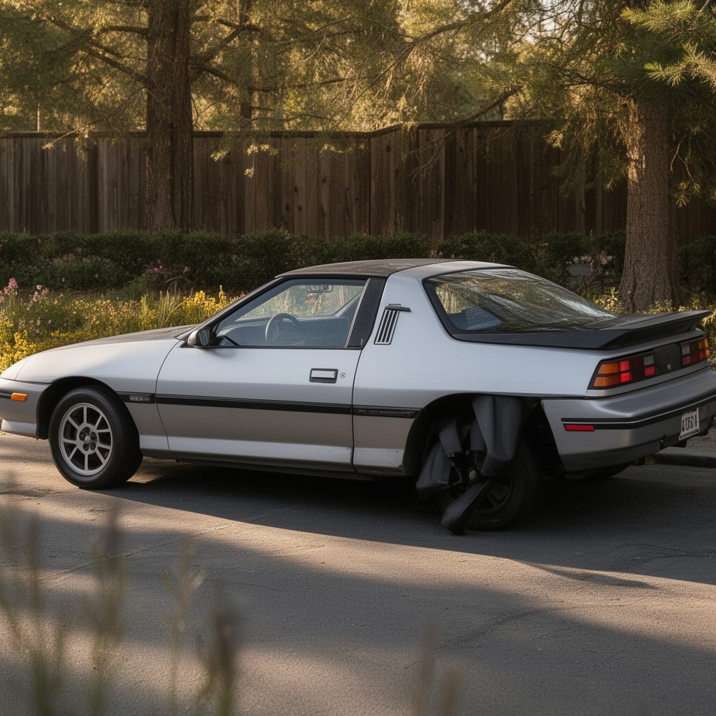 AI-generated illustration of Pontiac Fiero