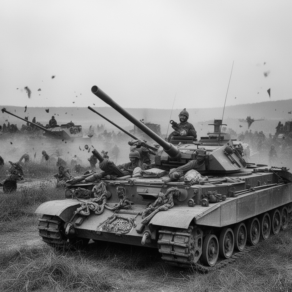 AI-generated illustration of 6th Panzer Army