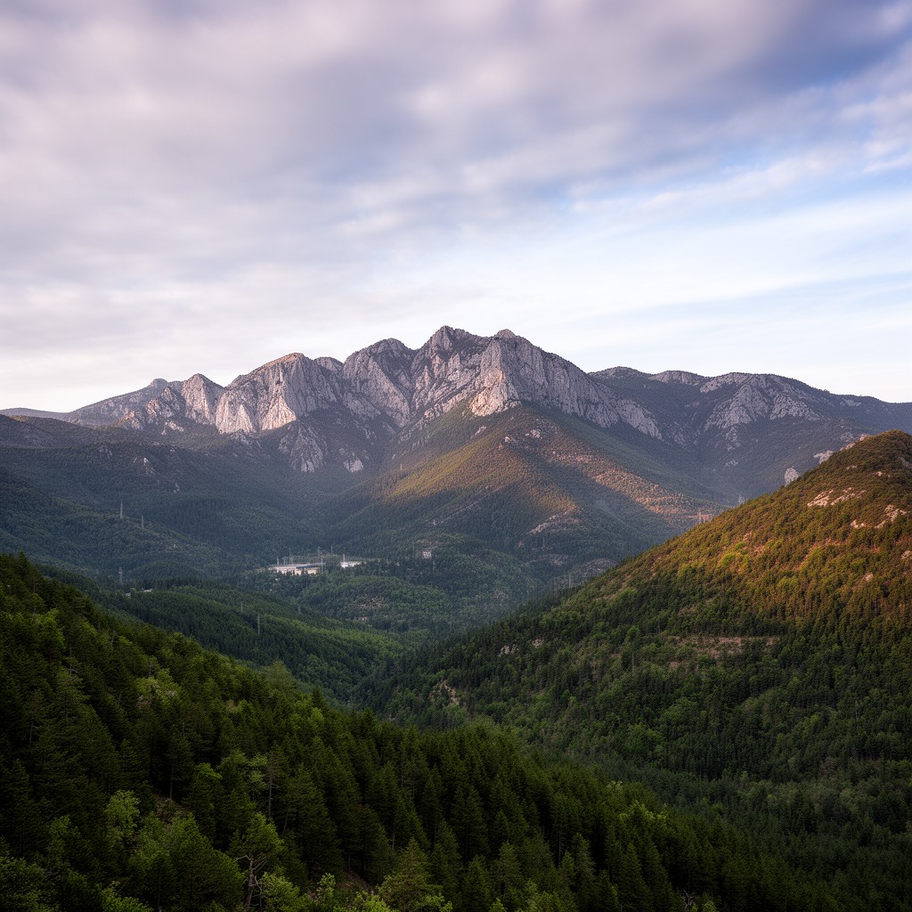 AI-generated illustration of Cévennes