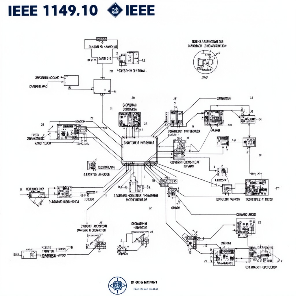 AI-generated illustration of IEEE 1149.10