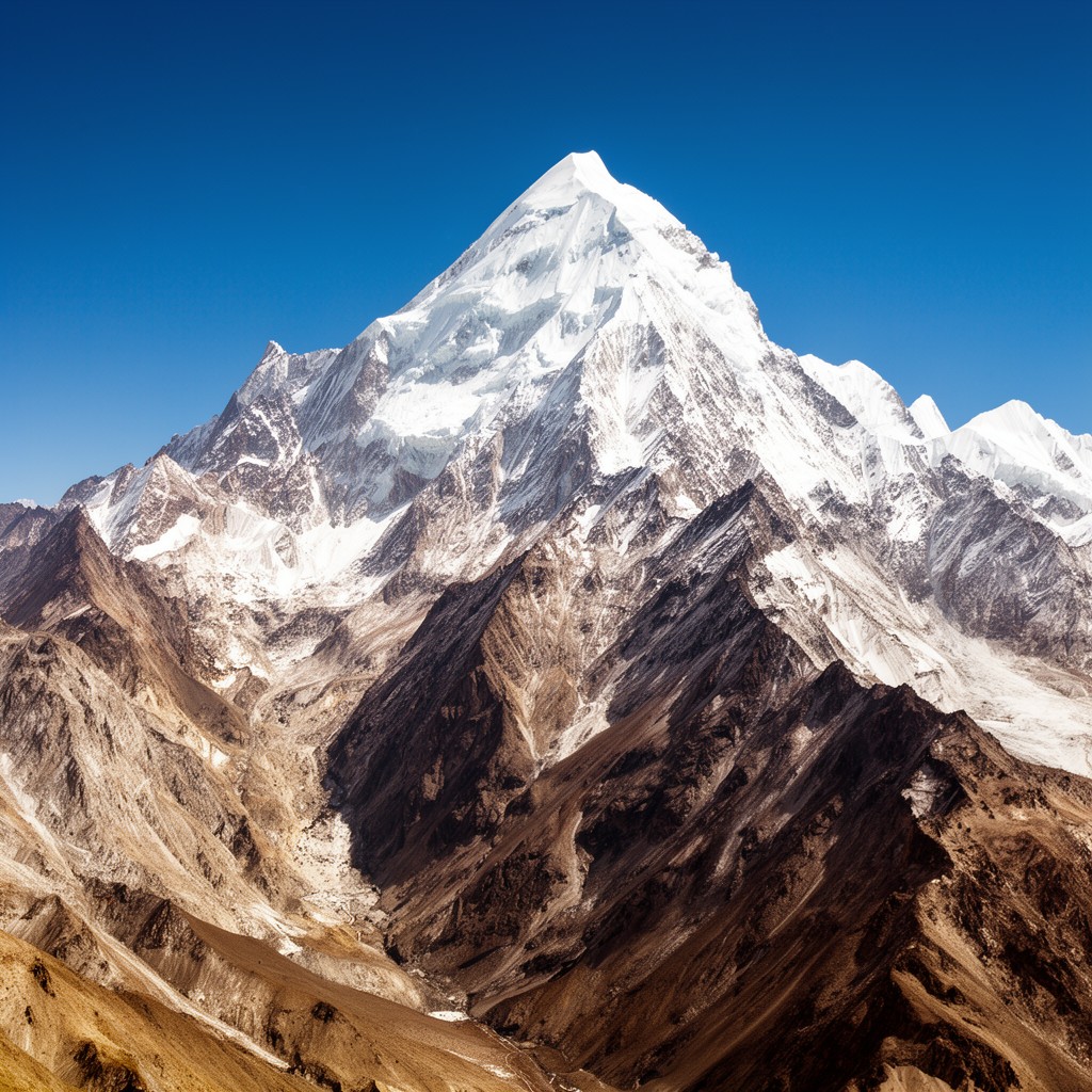AI-generated illustration of Gasherbrum III