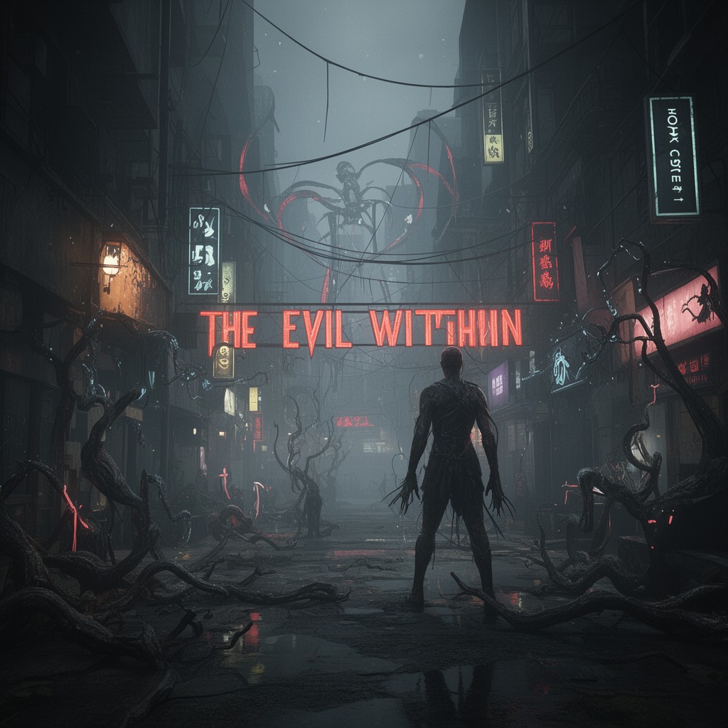 AI-generated illustration of Tango Gameworks