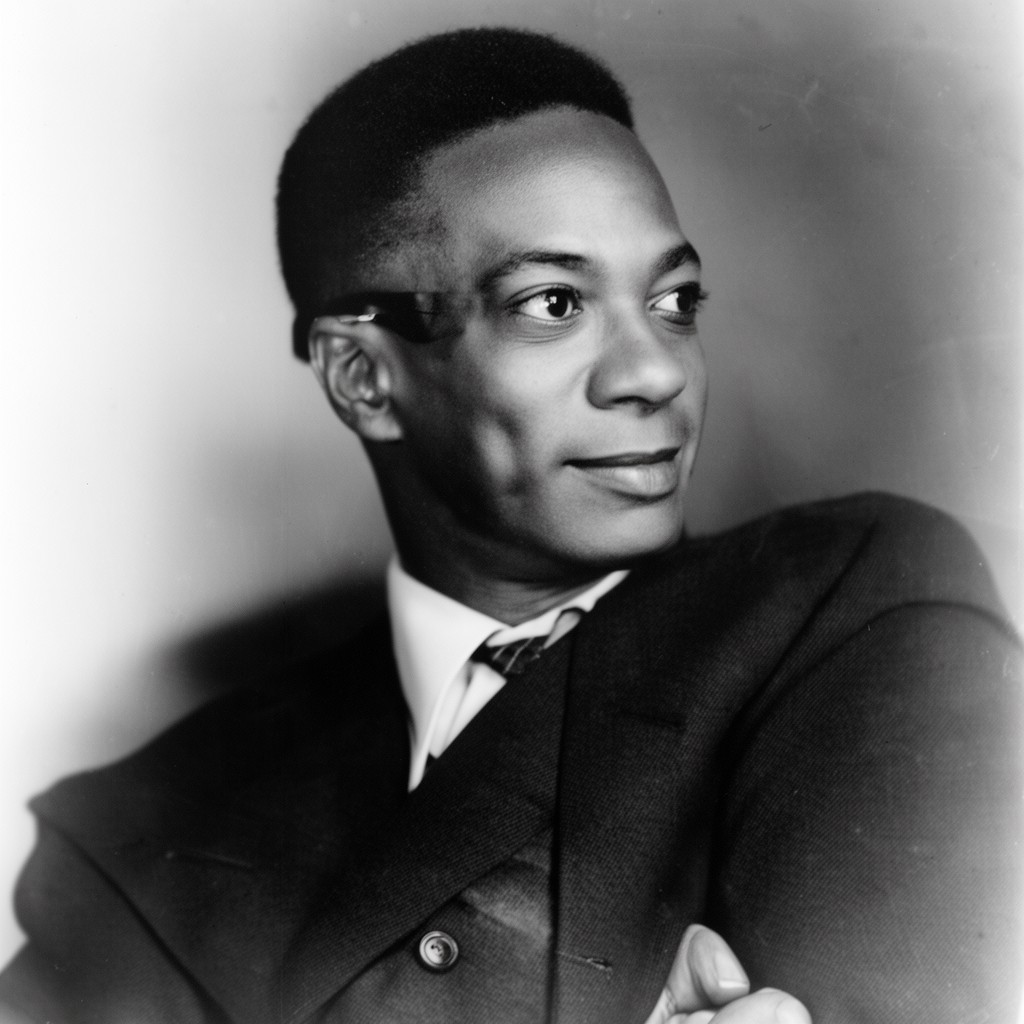 AI-generated illustration of Alain Locke