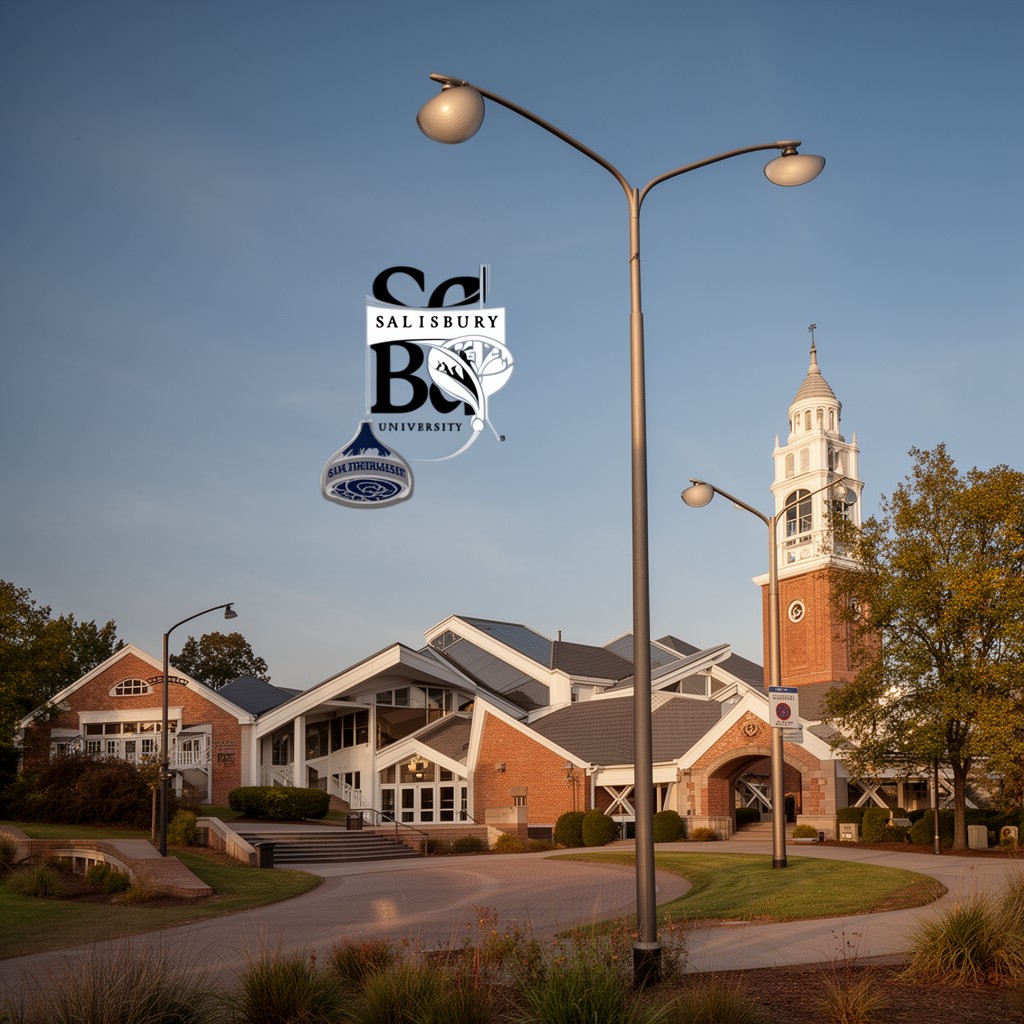 AI-generated illustration of Salisbury University