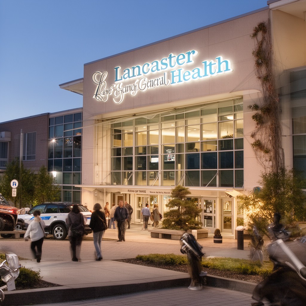 AI-generated illustration of Lancaster General Health