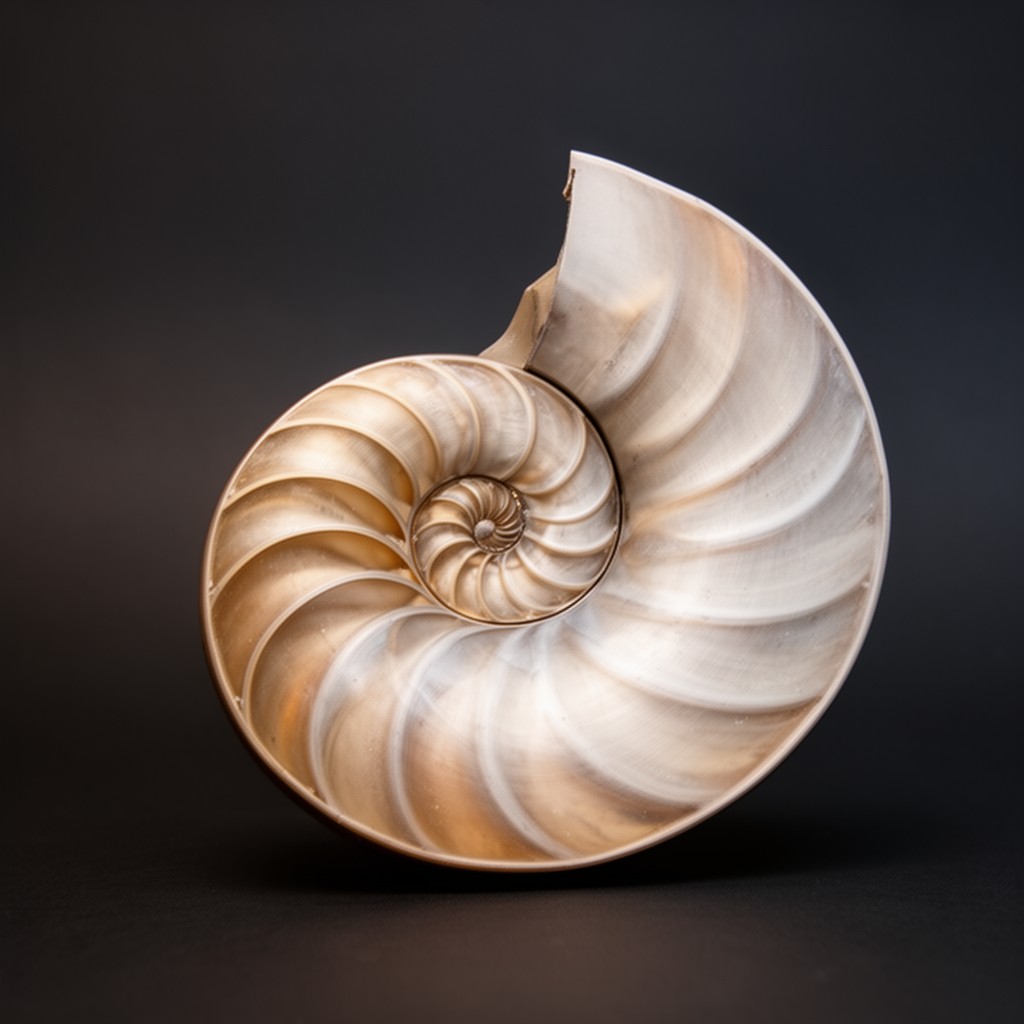 AI-generated illustration of The Chambered Nautilus