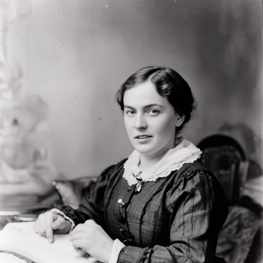 AI-generated illustration of Alice Carpenter Southworth
