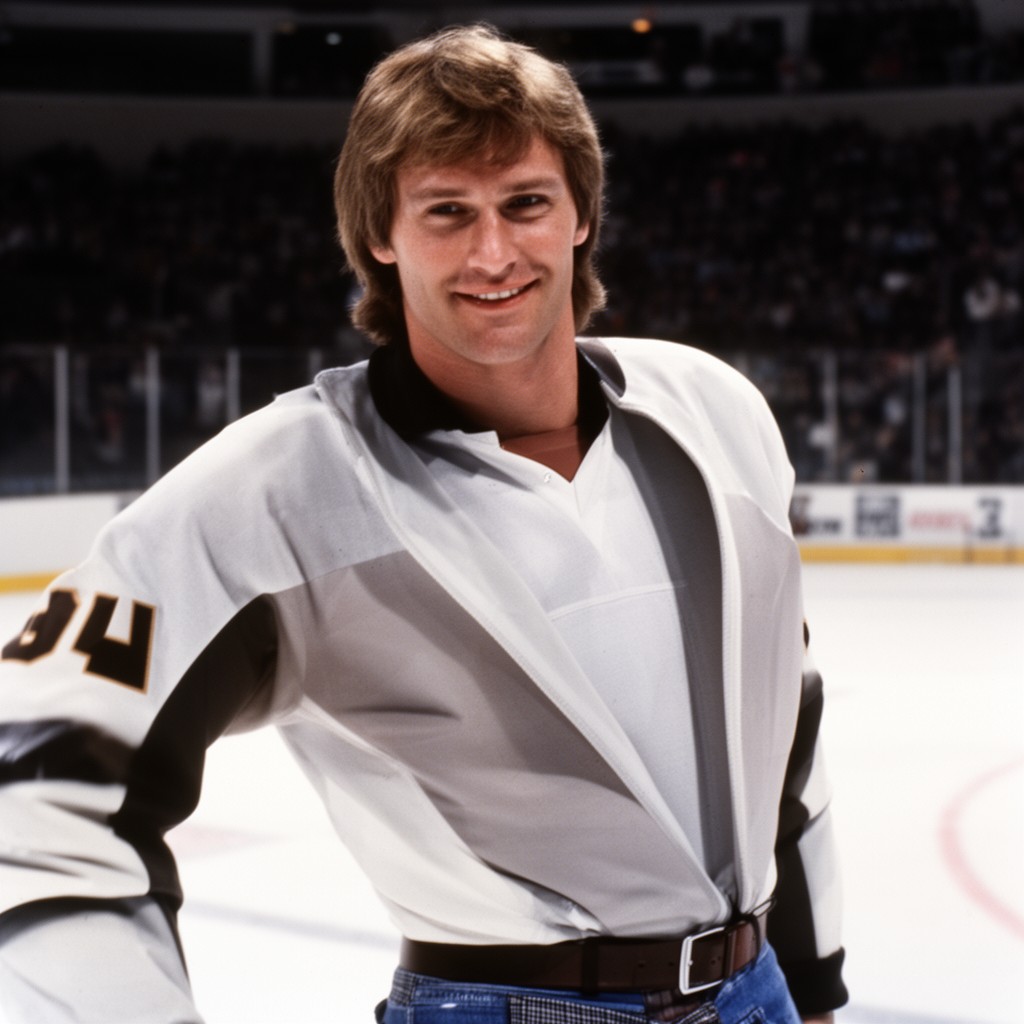 AI-generated illustration of Mark Howe