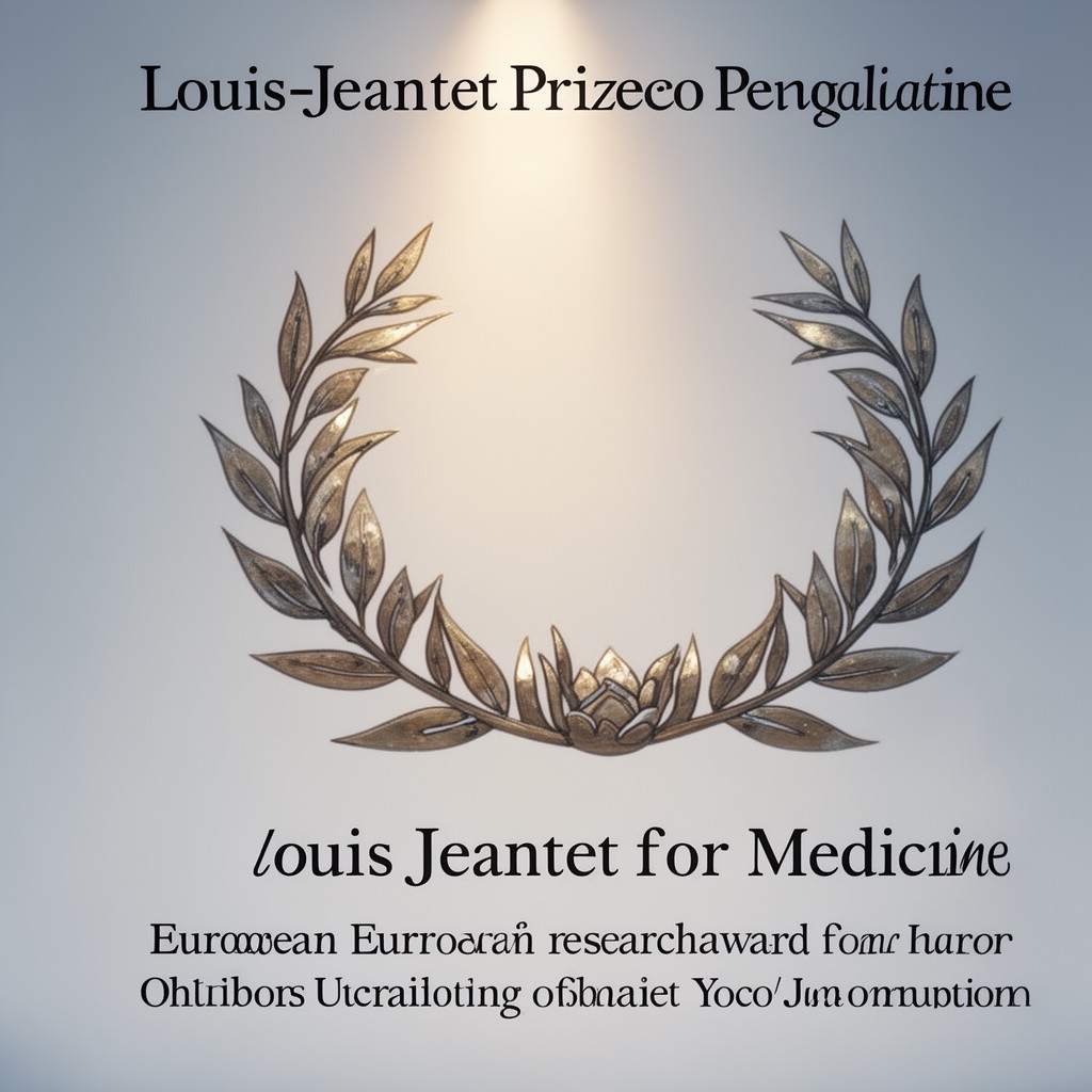 AI-generated illustration of Louis-Jeantet Prize for Medicine