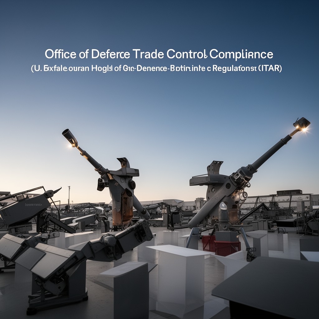 AI-generated illustration of Office of Defense Trade Controls Compliance