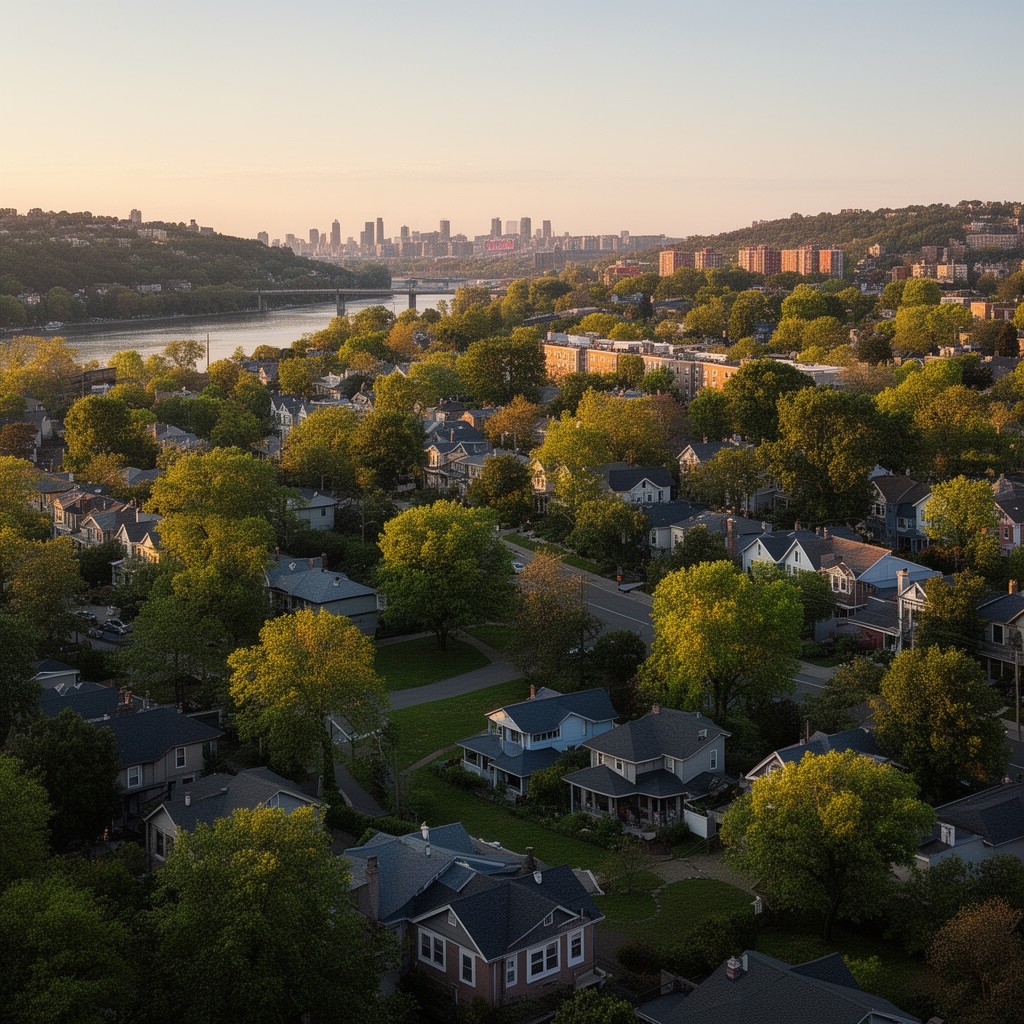 AI-generated illustration of Riverdale, Bronx