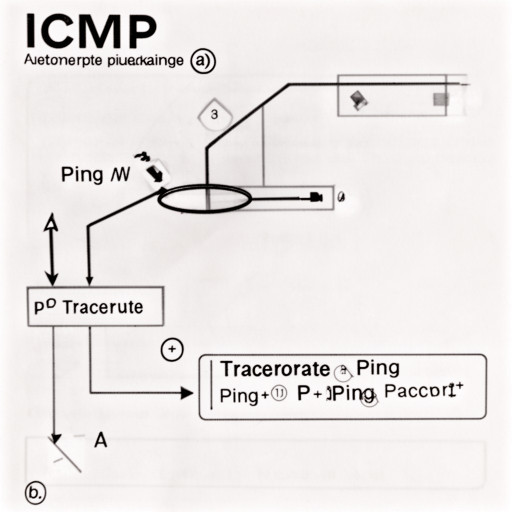 AI-generated illustration of ICMP