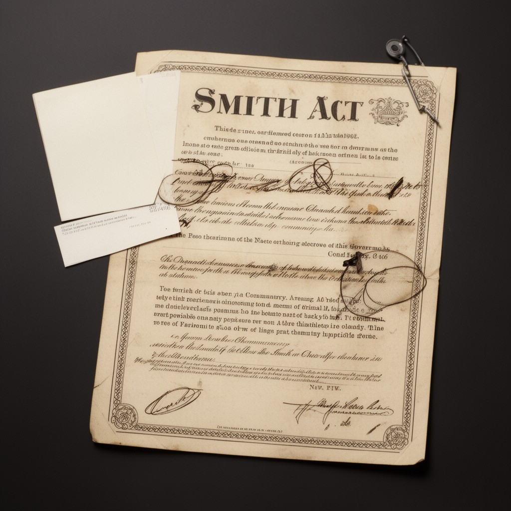 AI-generated illustration of Smith Act