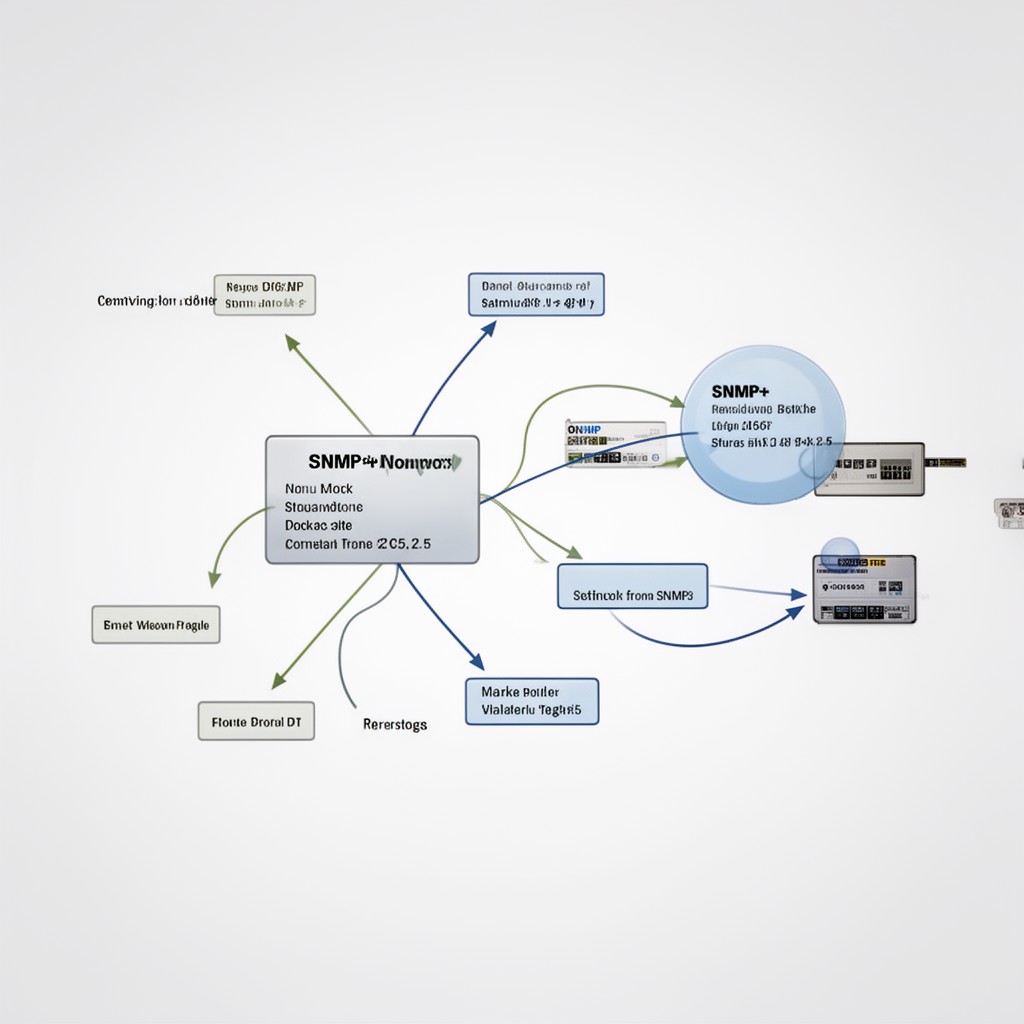 AI-generated illustration of SNMP