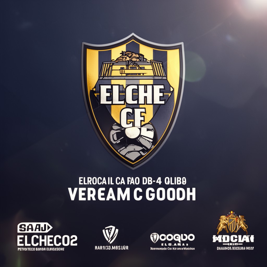 AI-generated illustration of Elche CF