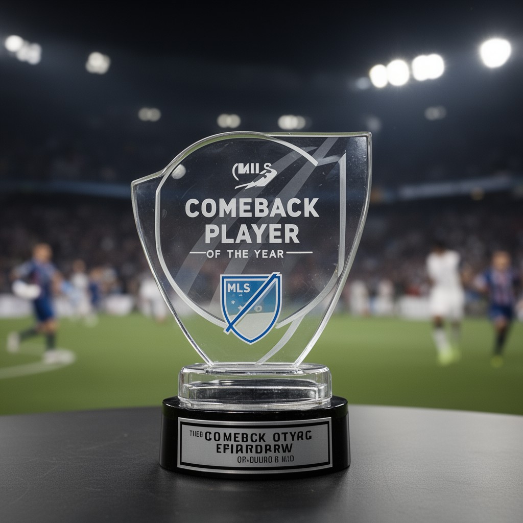 AI-generated illustration of MLS Comeback Player of the Year Award