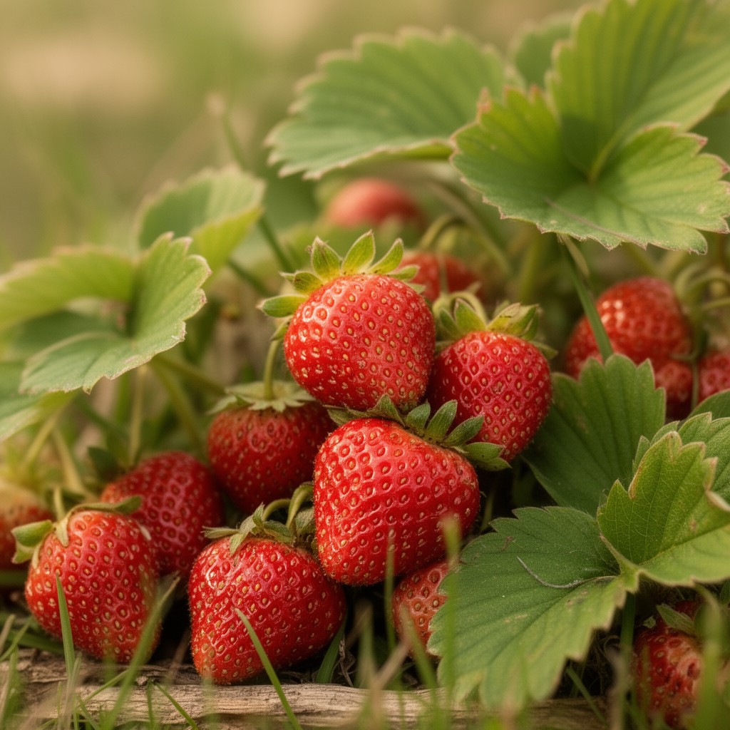 AI-generated illustration of Fragaria