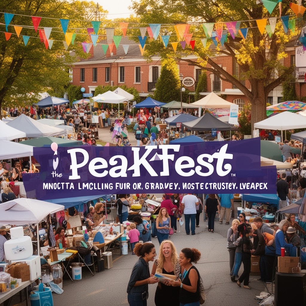 AI-generated illustration of PeakFest