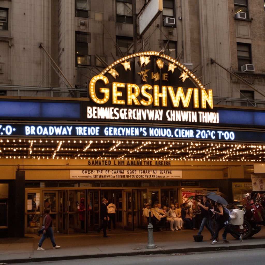 AI-generated illustration of Gershwin Theatre