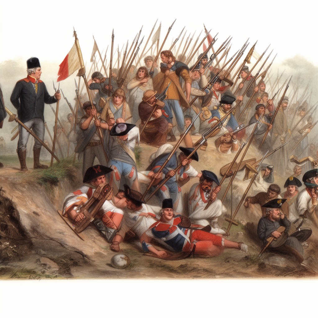 AI-generated illustration of Batavian army