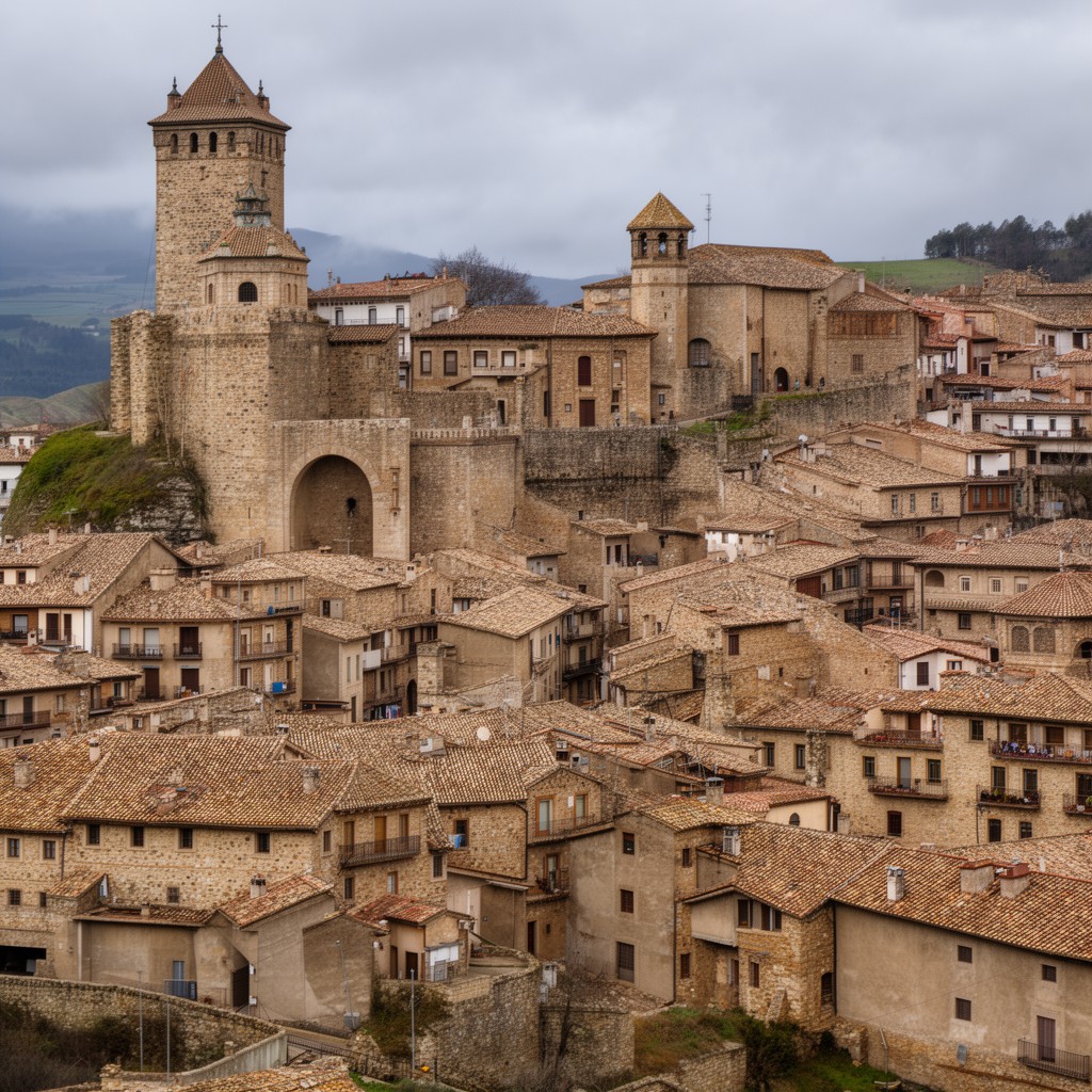 AI-generated illustration of Piedrahíta