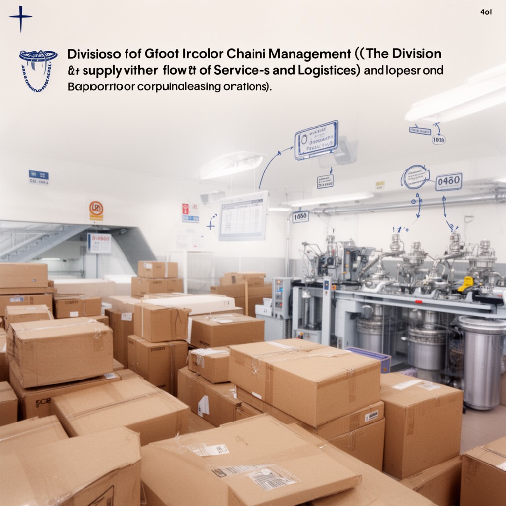 AI-generated illustration of Division of Supply Chain Management