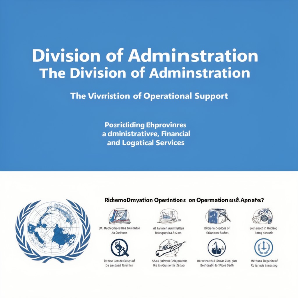 AI-generated illustration of Division of Administration