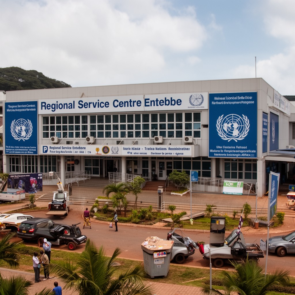 AI-generated illustration of Regional Service Centre Entebbe